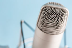 Image of studio microphone