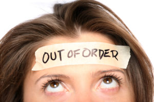 Out of Order mental fatigue