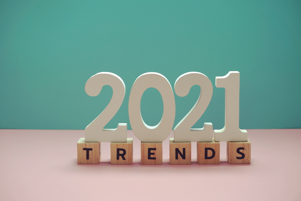 2021 Trends sign